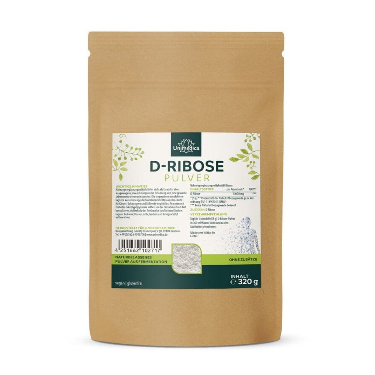 D-Ribose, 320 g