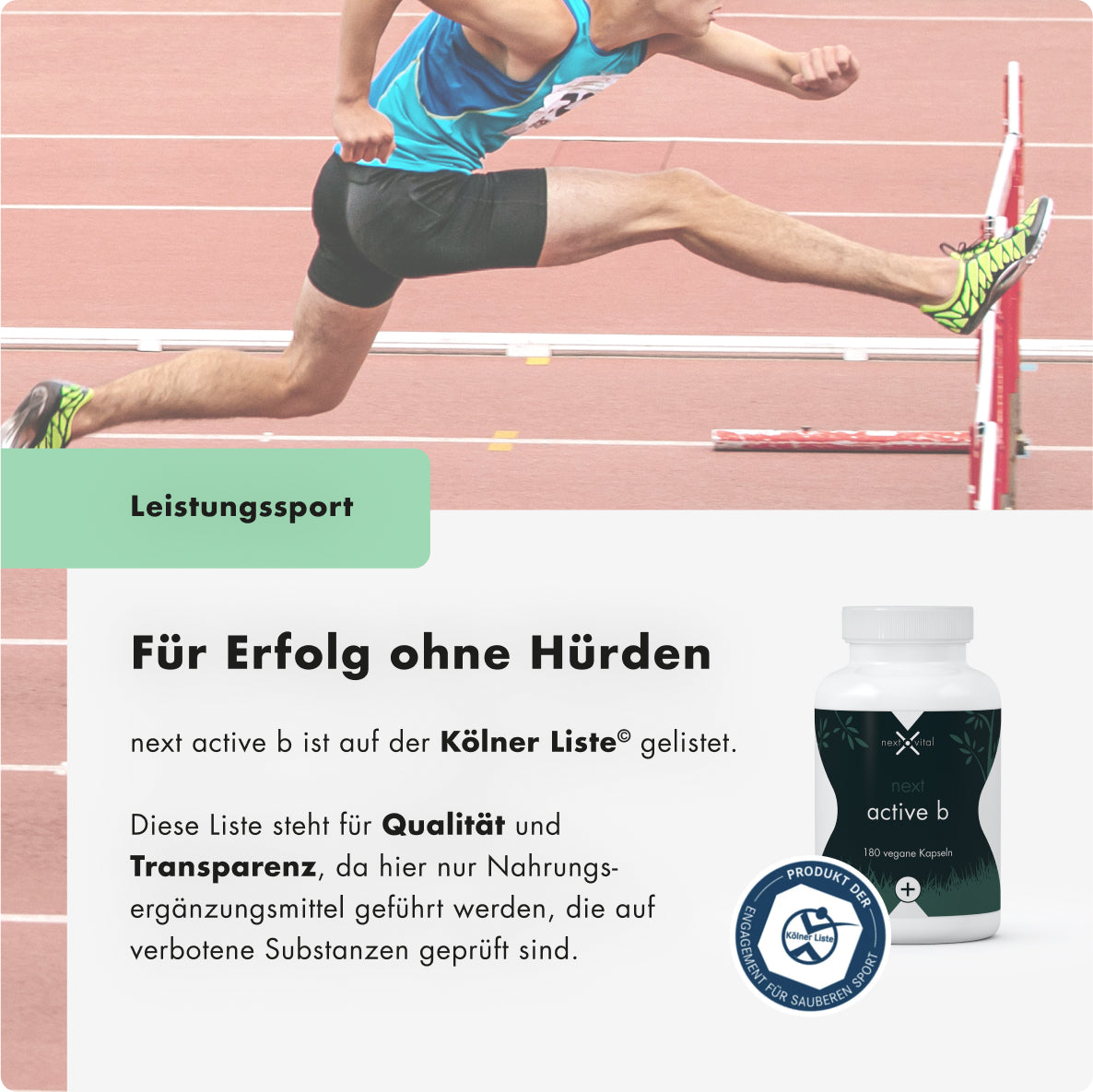 next active b, 180 vegane Kapseln