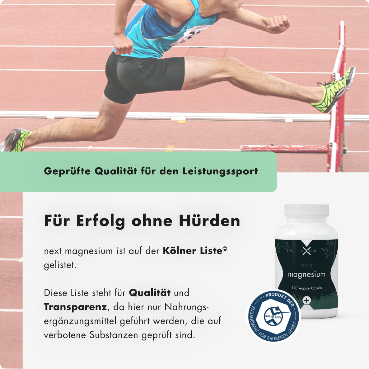 next magnesium, 120 vegane Kapseln