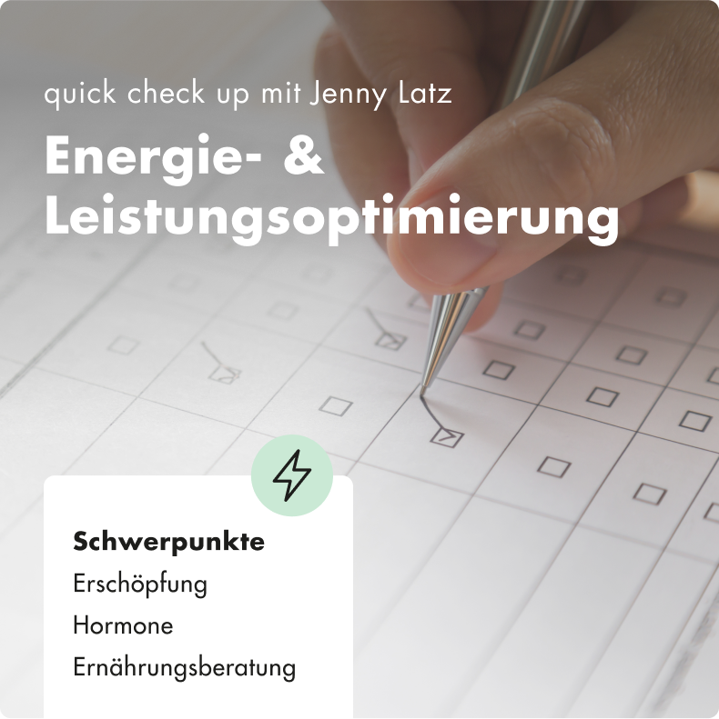 quick check up - Jenny Latz