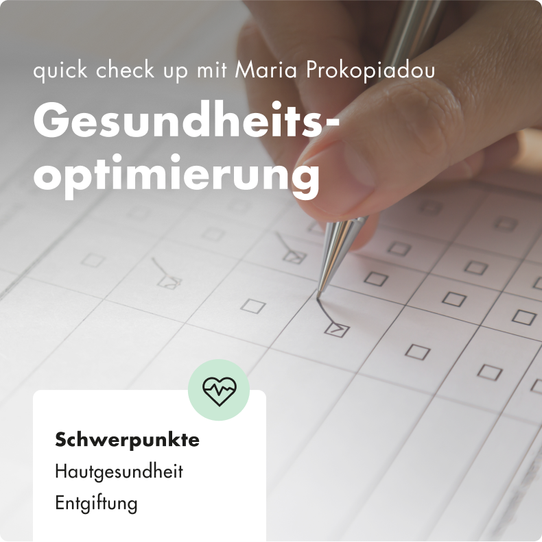 quick check up - Maria Prokopiadou