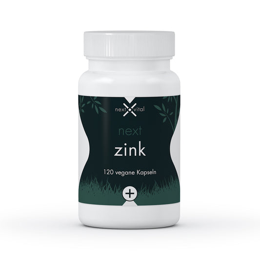 next zink, 120 vegane Kapseln
