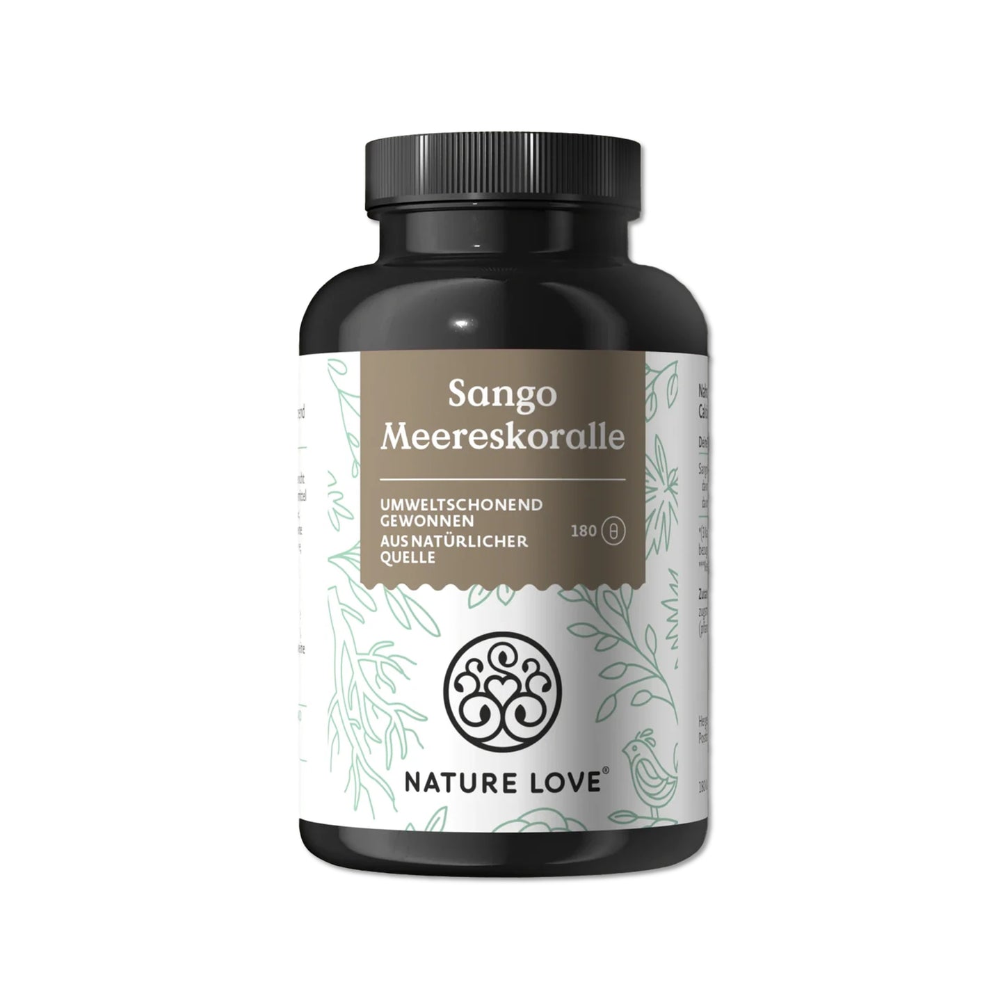 Nature Love Sango Meereskoralle, 180 Kapseln