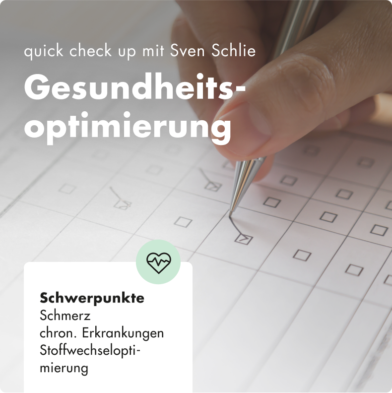 quick check up - Sven Schlie