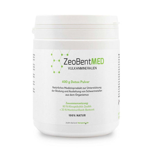 ZeoBent MED Detox-Pulver, 400 g