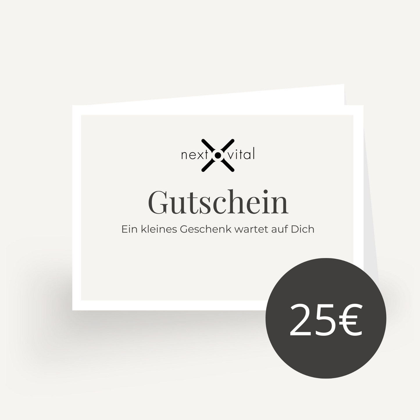 Geschenkgutschein - 25,00 €
