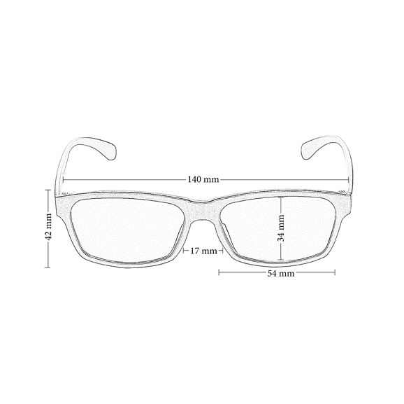 PRiSMA Blaulichtfilter-Brille FREiBURG PRO - F709