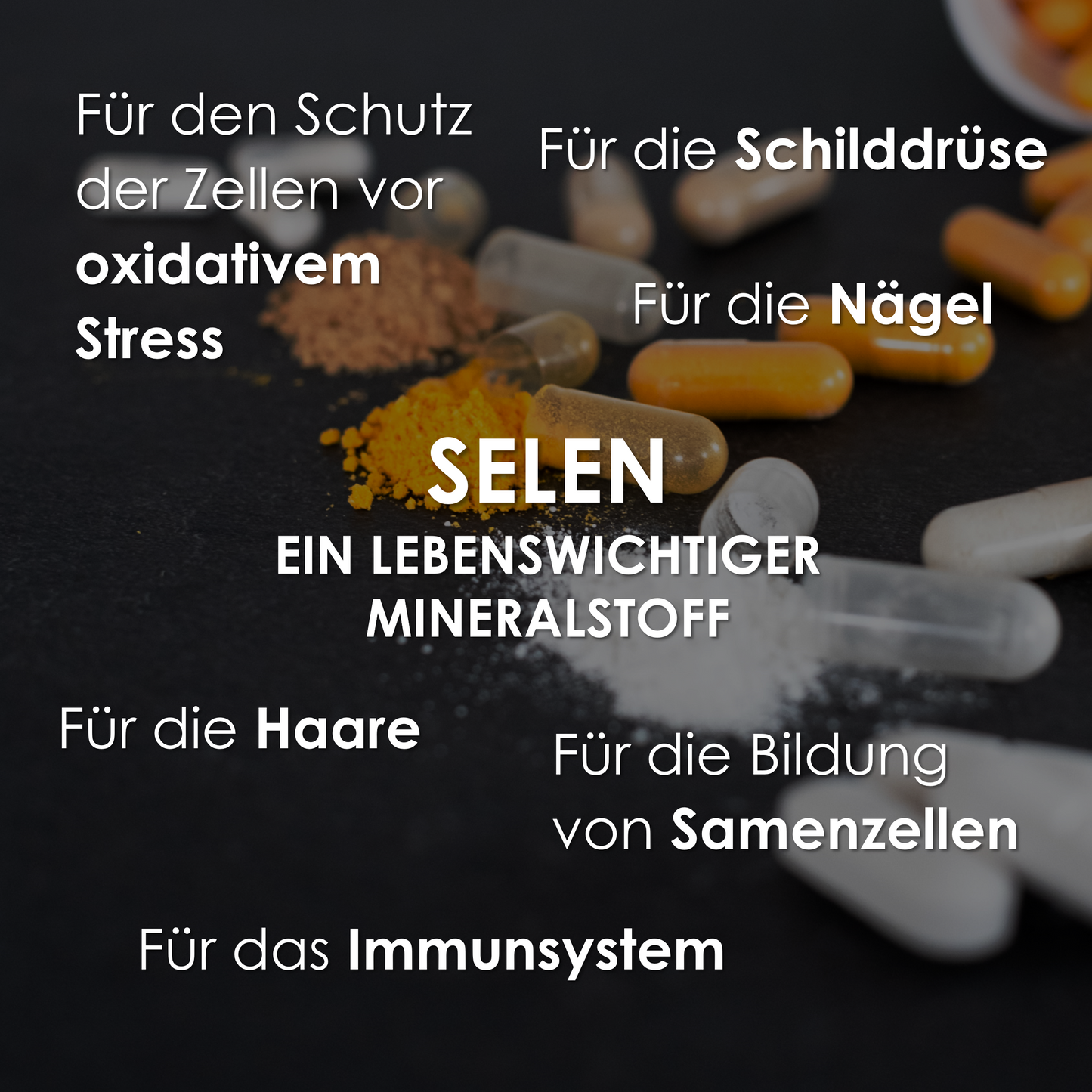 Selen hat viele wichtige Funktionen