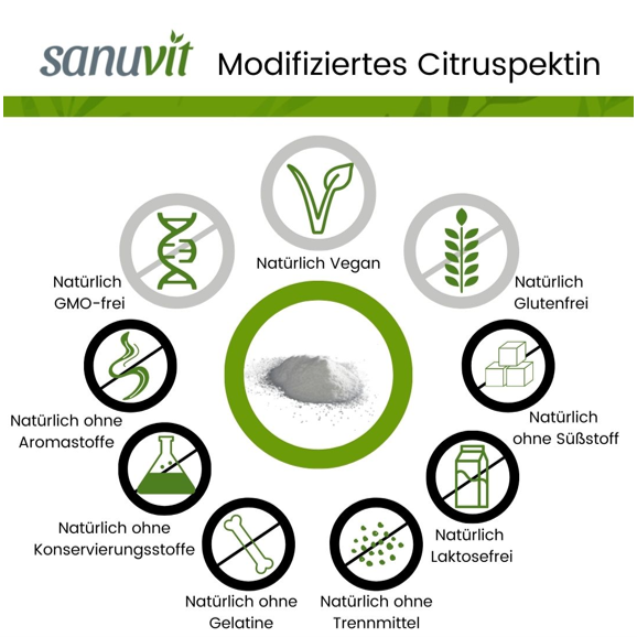 Modifiziertes Citruspektin, 900 g