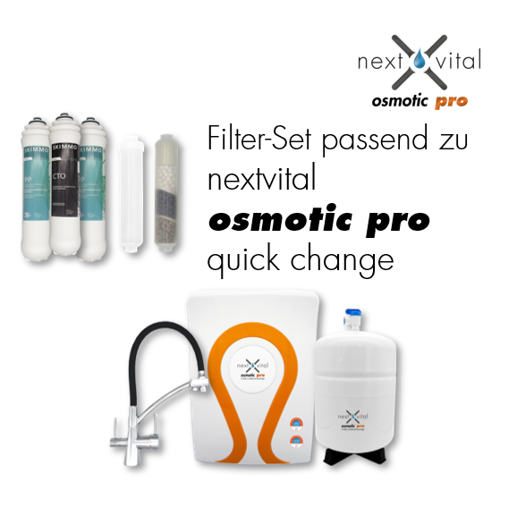 nextvital osmotic pro 2. Generation, Filter-Set