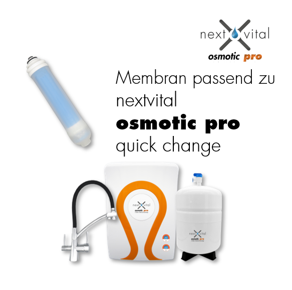 nextvital osmotic pro 2. Generation, Membran 75 GPD