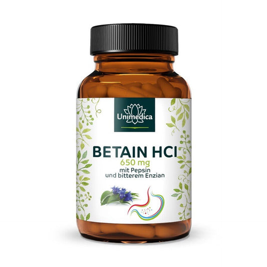Betain HCl, 120 Kapseln