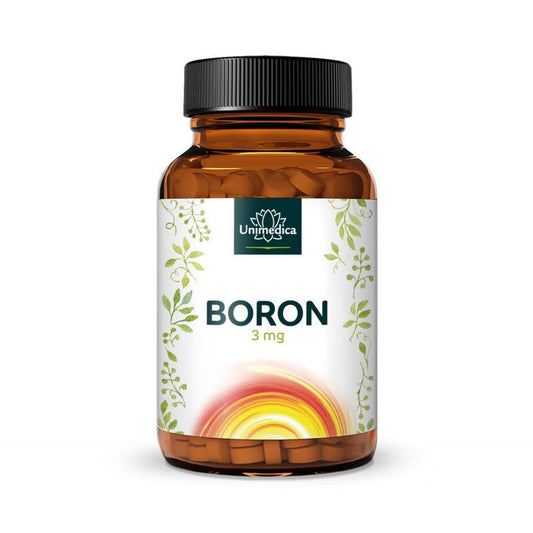 Bor - 3 mg - 365 vegane Tabletten