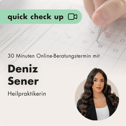 quick check up - Deniz Sener