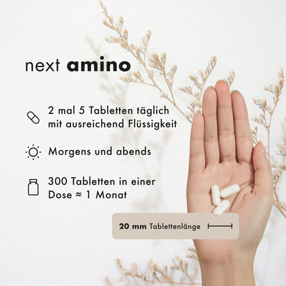 next amino, 300 vegane Tabletten