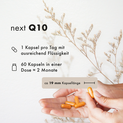 next Q10 - Ubiquinon 100 mg, 60 vegane Kapseln
