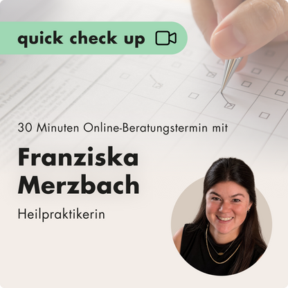 quick check up - Franziska Merzbach