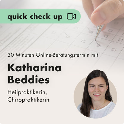 quick check up - Katharina Beddies