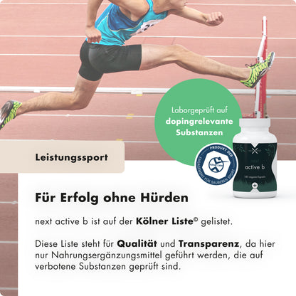 next active b, 180 vegane Kapseln