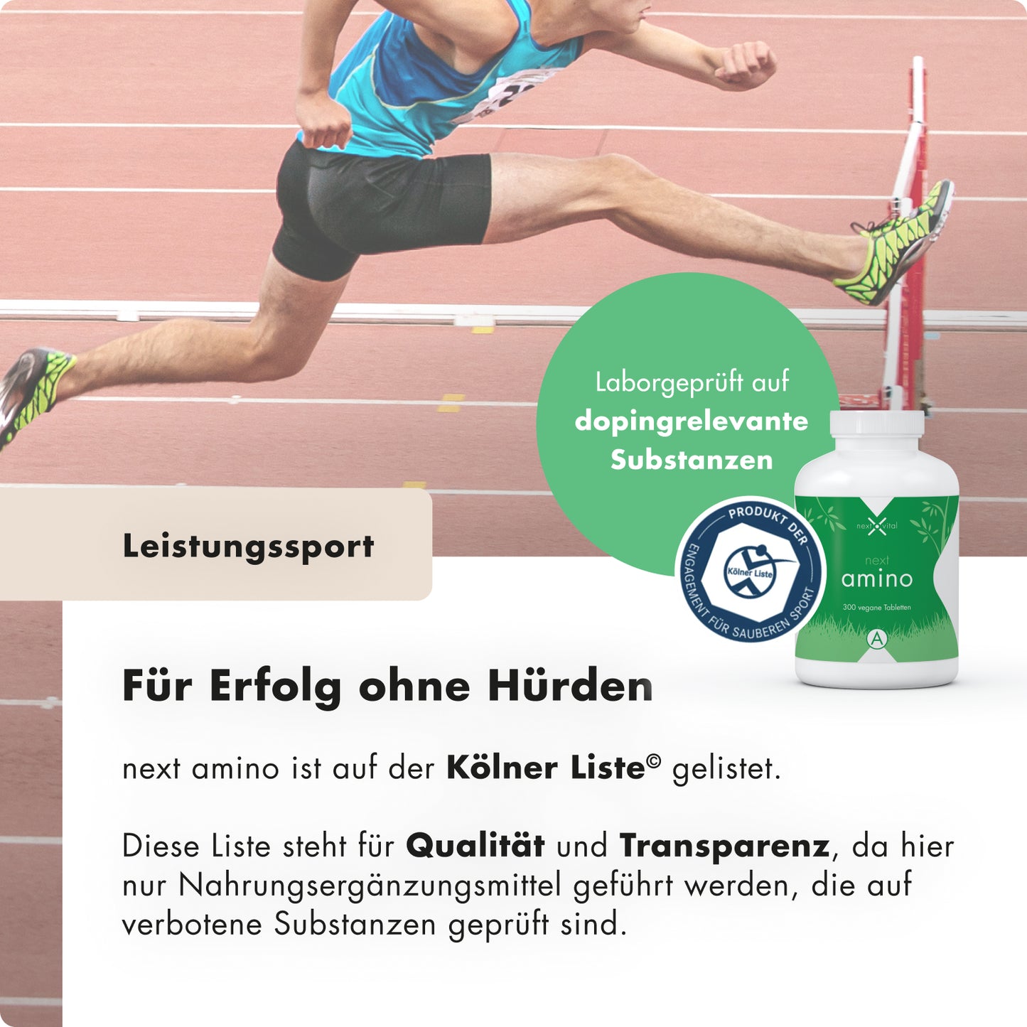 next amino, 300 vegane Tabletten