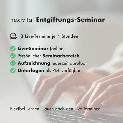 Entgiftungs-Seminar