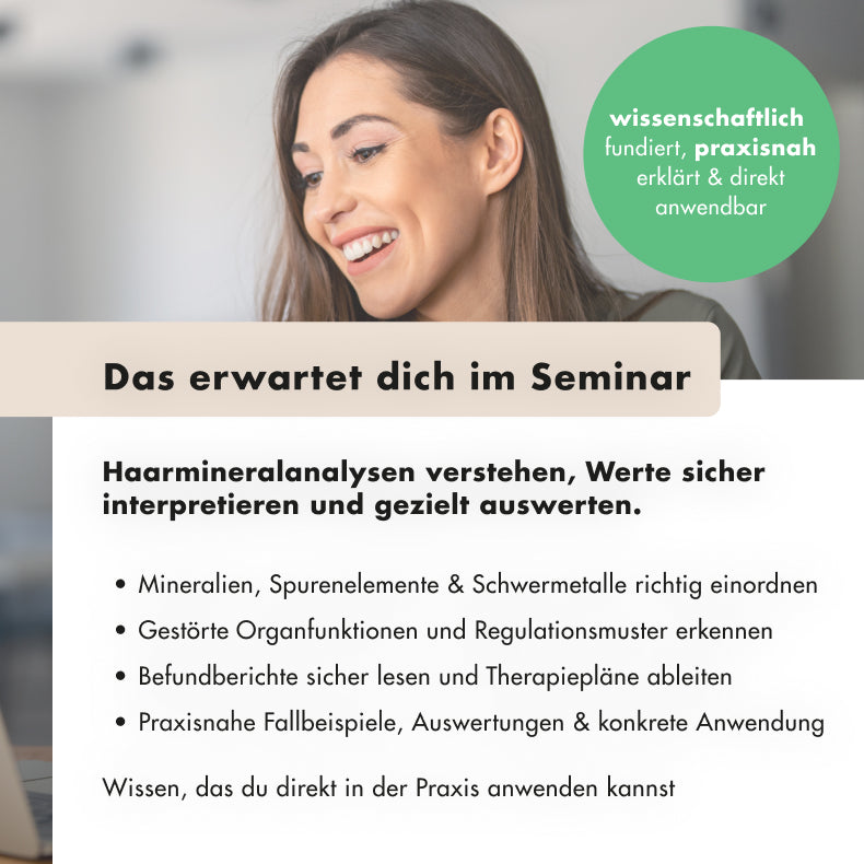Haarmineralanalyse-Seminar