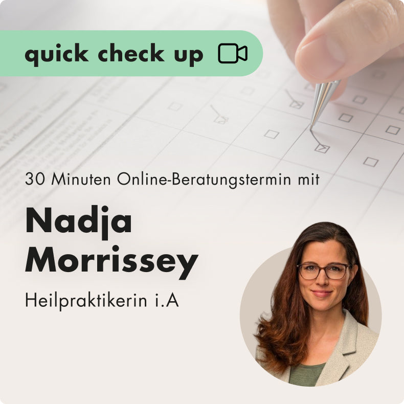 quick check up - Nadja Morrissey