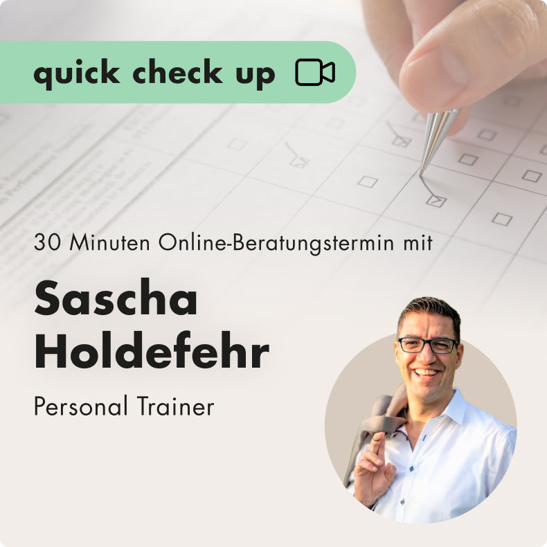 quick check up - Sascha Holdefehr