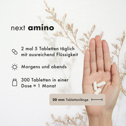 next amino, 300 vegane Tabletten