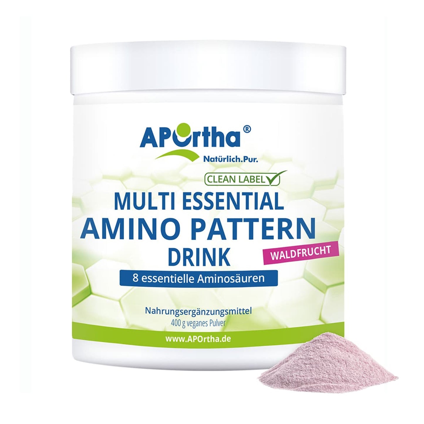 APOrtha® Multi essential Amino Pattern Drink, Waldfrucht, 400 g
