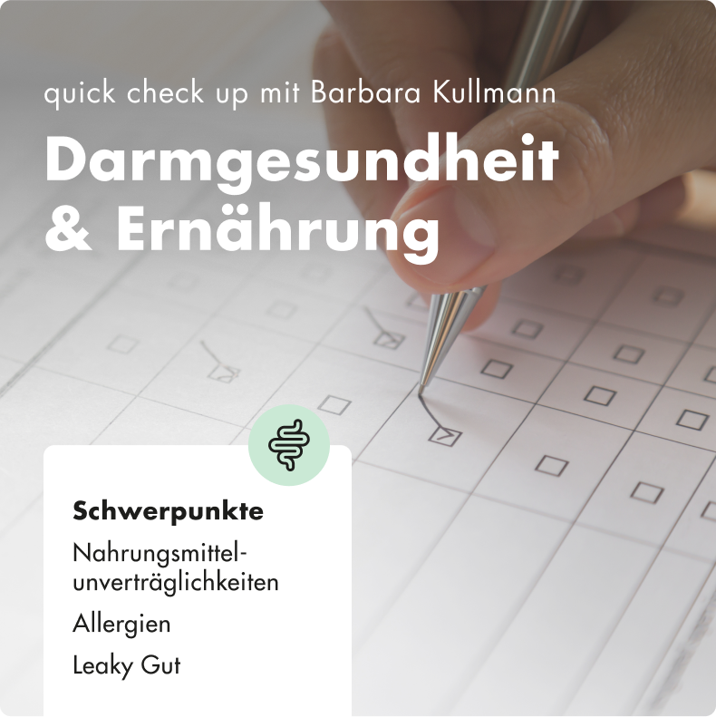 quick check up - Barbara Kullmann