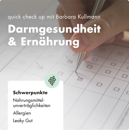 quick check up - Barbara Kullmann