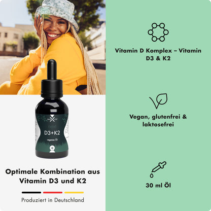next D3 + K2 Öl, 30 ml