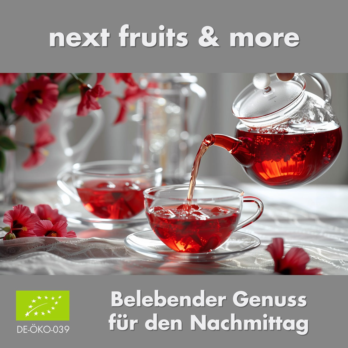 next fruits & more - Bio-Teemischung, 100 g