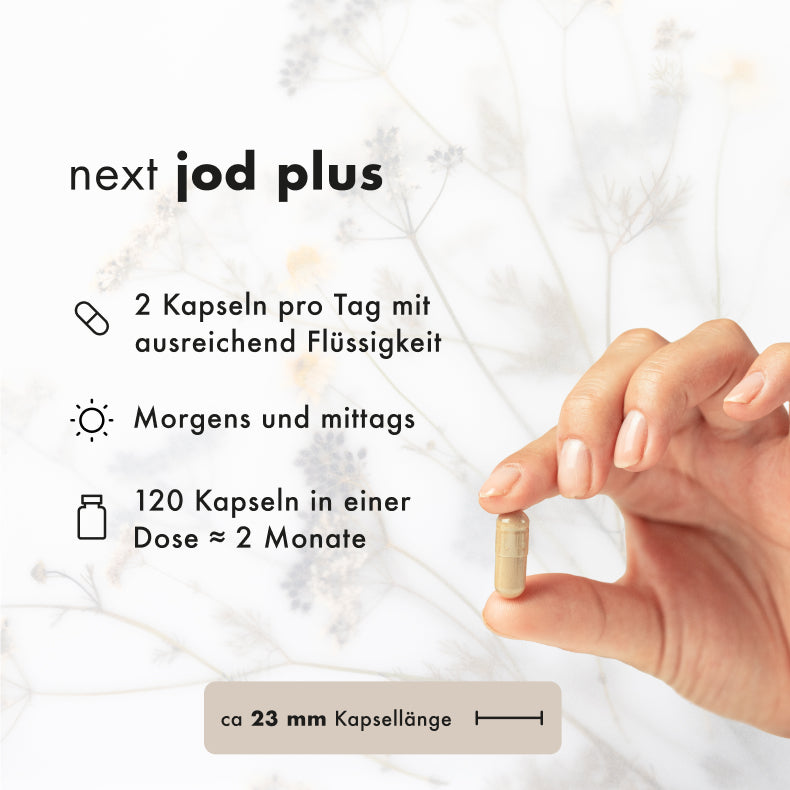 next jod plus, 120 vegane Kapseln