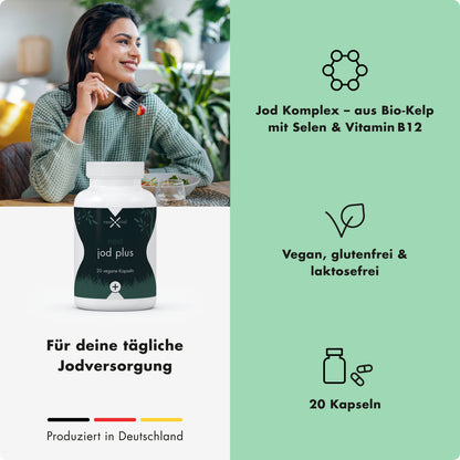 next jod plus mini, 20 vegane Kapseln - Probiergröße