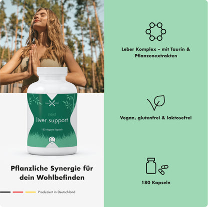 next liver support, 180 vegane Kapseln