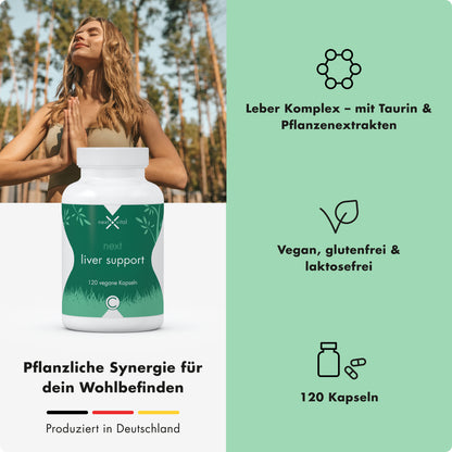 next liver support, 120 vegane Kapseln