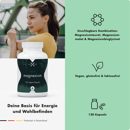 next magnesium, 120 vegane Kapseln