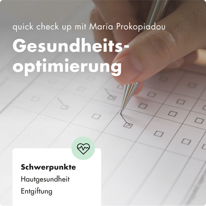 quick check up - Maria Prokopiadou