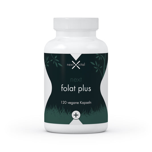 next folat plus, 120 vegane Kapseln
