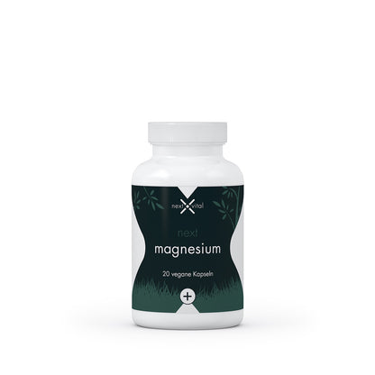 next magnesium mini, 20 vegane Kapseln - Probiergröße