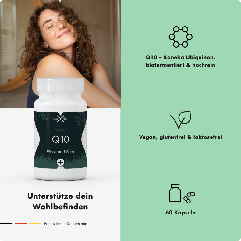 next Q10 - Ubiquinon 100 mg, 60 vegane Kapseln