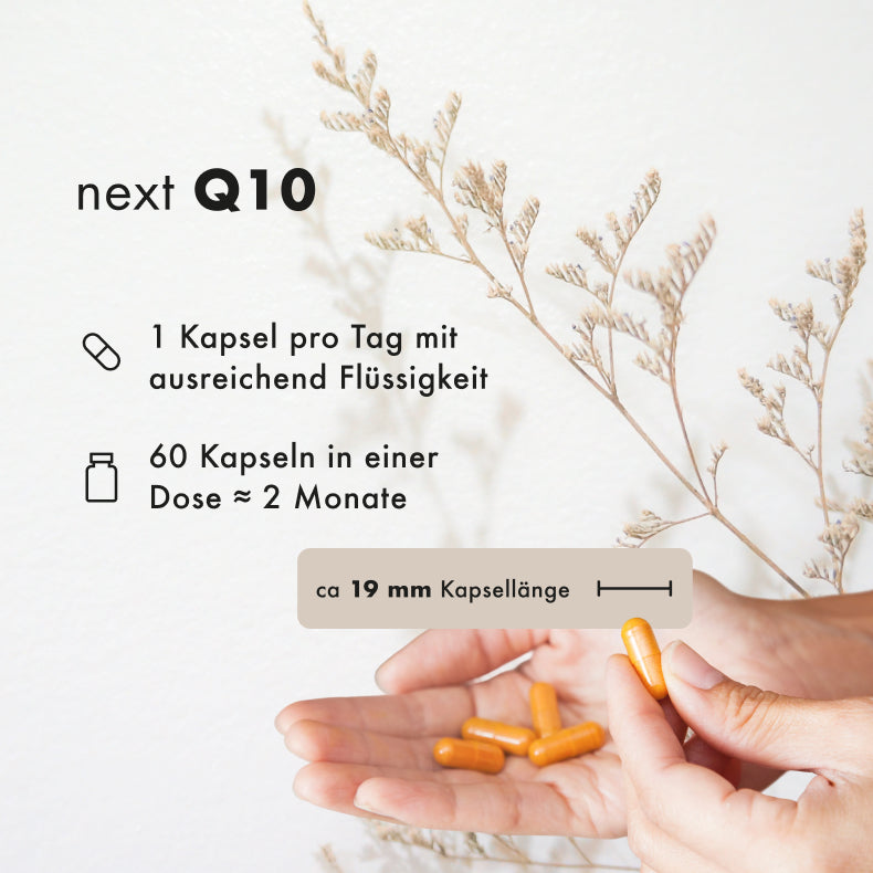 next Q10 - Ubiquinon 100 mg, 60 vegane Kapseln