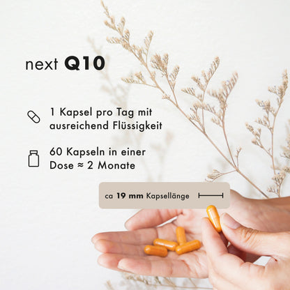 next Q10 - Ubiquinon 100 mg, 60 vegane Kapseln