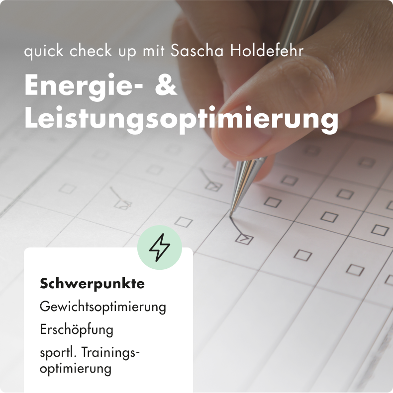 quick check up - Sascha Holdefehr