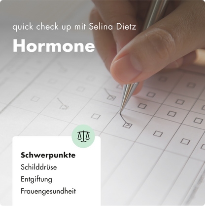 quick check up - Selina Dietz