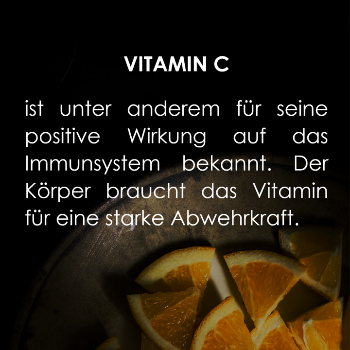 Vitamin C Stärkung des Immunsystems
