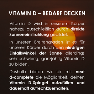 Vitamin D Bedarf decken