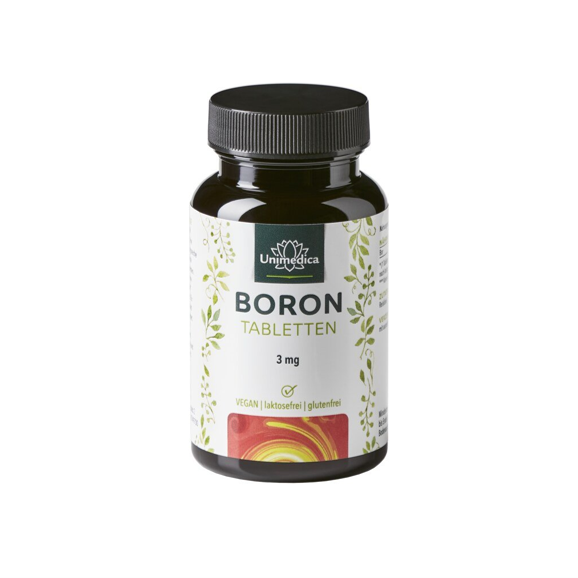 Bor - 3 mg - 365 vegane Tabletten